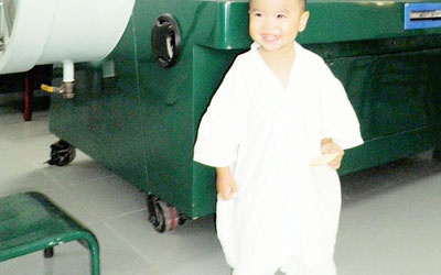 Cứu thị lực của bé bị viêm não