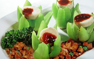 Đa dạng ẩm thực chay mùa Vu lan