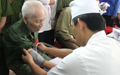 32.500 người cao tuổi được khám bệnh miễn phí