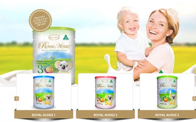 Royal Ausnz chào sân thị trường sữa Việt