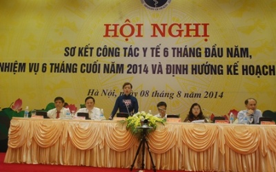 Bộ Y tế: Sơ kết công tác y tế 6 tháng đầu năm 2014