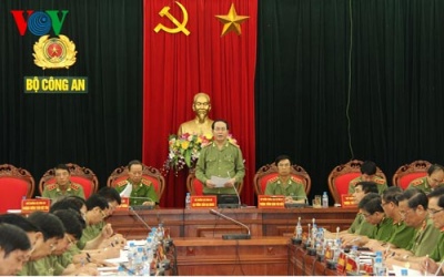 Bộ Công an: Triển khai chống dịch Ebola