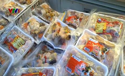 Chả cá nhiễm khuẩn bán trong BigC, Coopmart