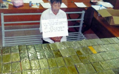 Làm rõ đường dây mua bán 106 bánh heroin ở Hà Nội