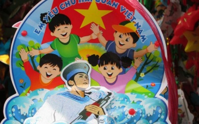 Trung thu 2014: Đèn lồng biển đảo gây sốt