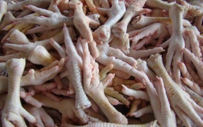 Trung Quốc thu giữ hơn 30.000 tấn chân gà nhiễm hóa chất