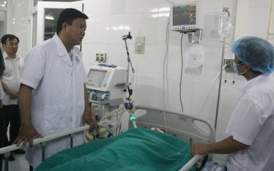 Vụ xe khách gặp nạn: Còn 16 nạn nhân điều trị tại BV Lào Cai