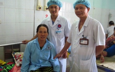 Phẫu thuật thành công cho bệnh nhân có khối u 'lạ'