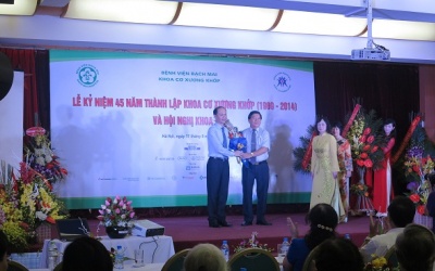 Đóng góp to lớn sau 45 năm của Khoa Cơ Xương Khớp, Bệnh viện Bạch Mai
