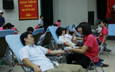 Tiếp nhận 289 đơn vị máu từ Đoàn thanh niên khối các cơ quan