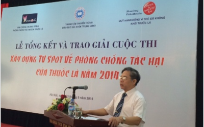 Bộ Y tế: Trao giải tuyên truyền về tác hại của thuốc lá