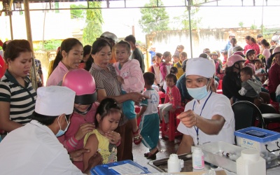 Sẵn sàng cho chiến dịch tiêm vaccine sởi - rubella