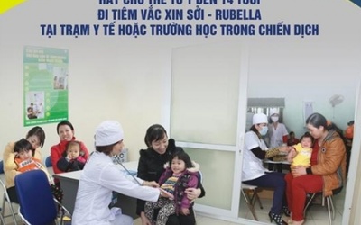 Hơn 368.000 trẻ đã được tiêm vaccine sởi-Rubella an toàn