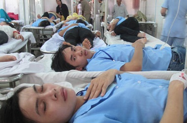 Diễn tập xử lý vụ ngộ độc thực phẩm nhiều người mắc