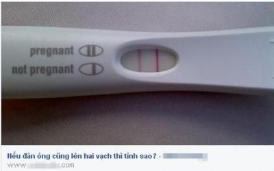 Phát hiện ung thư tinh hoàn nhờ que thử thai 