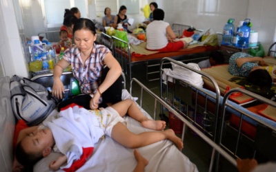 Trẻ mắc bệnh tay chân miệng đột ngột tăng cao