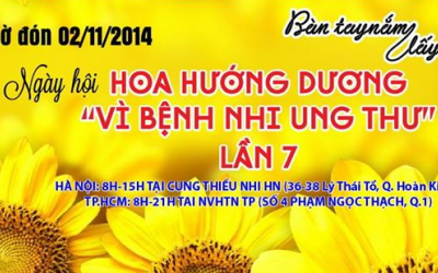 Vì bệnh nhi ung thư: Cùng góp bàn tay