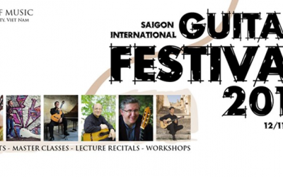 Cao thủ guitar thế giới đến Việt Nam dự Liên hoan Guitar cổ điển