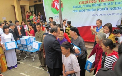 Khởi động chương trình khám chữa bệnh miễn phí cho 1 triệu người