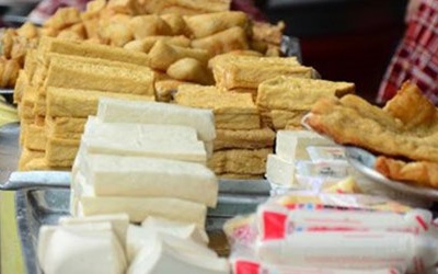 Hơn 100 tấn đậu phụ chứa hóa chất trên thị trường