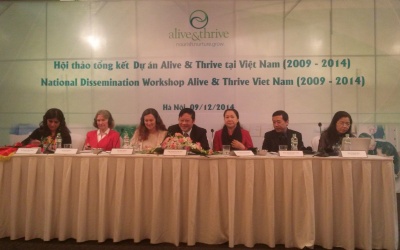 Việt Nam đi đầu trong cuộc chiến chống suy dinh dưỡng