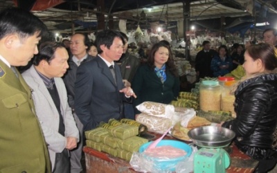 Lập 6 Đoàn thanh, kiểm tra an toàn thực phẩm Tết Nguyên đán 2015