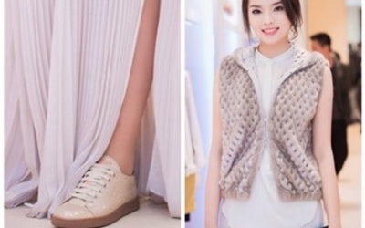 “Ngã ngửa” với thời trang của Hoa hậu Kỳ Duyên 