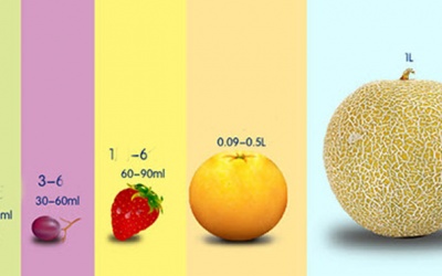 Kích thước dạ dày trẻ quyết định lượng ăn