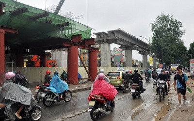  Đường sắt Cát Linh – Hà Đông thi công lại sau tai nạn