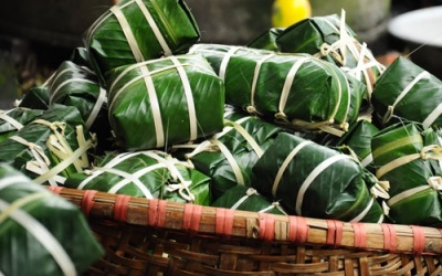 Vị thuốc trong chiếc bánh chưng