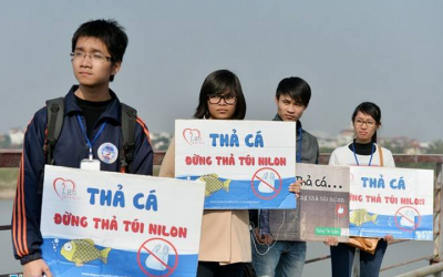 150 bạn trẻ quyết bảo vệ môi trường trong ngày ông Táo về trời