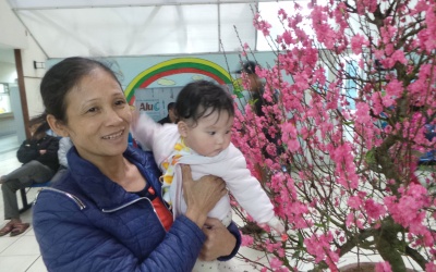 Ấm áp Tết bệnh viện