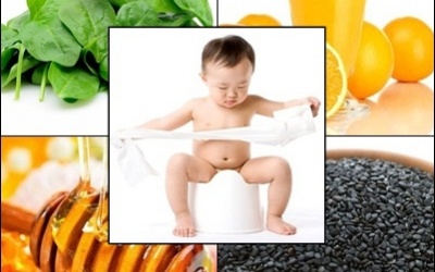 Con bị táo bón mẹ phải làm gì?