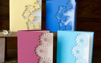 Mẫu thiệp handmade đơn giản, dễ làm cho ngày 8/3