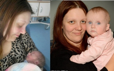 Bà mẹ không biết mình có thai, 2 lần đẻ rơi