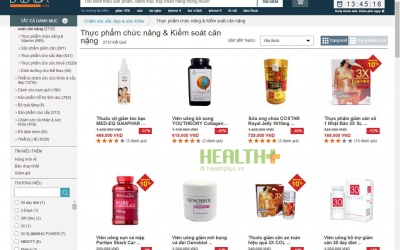 Lazada: Cẩn thận mua TPCN tại Lazada