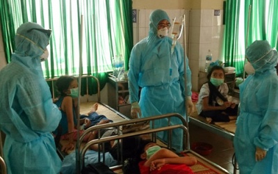 16 học sinh sốt cao do bị cúm A/H1N1