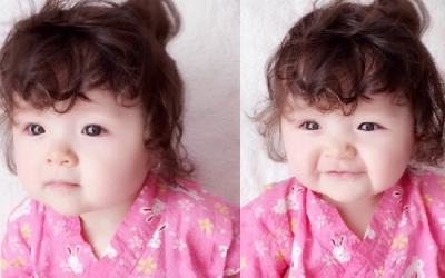 Bé Cadie mặc kimono khiến dân mạng phát cuồng