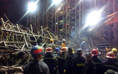 Thủ tướng yêu cầu làm rõ nguyên nhân sập giàn giáo