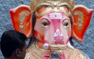 Hiện thân của vị thần voi ở Ấn Độ đã ra đời?