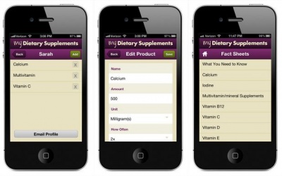 Ứng dụng về TPCN cho smartphone, máy tính