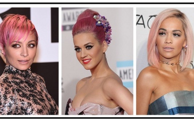 Ấn tượng với style tóc hồng của các sao