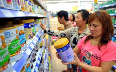 Giá sữa cho trẻ dưới 2 tuổi giảm 0,4-4%