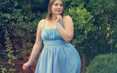 Ngắm style cuốn hút của cô nàng béo tròn