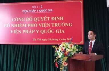 Bổ nhiệm Phó Viện trưởng Viện Pháp y Quốc gia