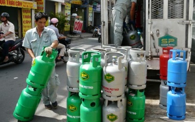 Giá gas tăng thêm 1.500 đồng/bình kể từ hôm nay