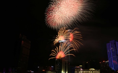 Mãn nhãn với màn trình diễn pháo hoa nghệ thuật