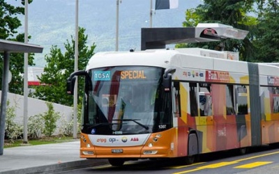 Xe bus điện sẽ vào trung tâm thành phố