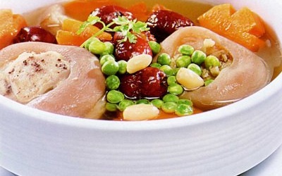 Món ăn bổ dưỡng từ móng giò lợn