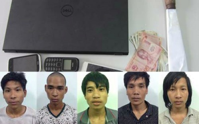 Tóm gọn băng cướp sử dụng thành viên 10x làm trò tiêu khiển